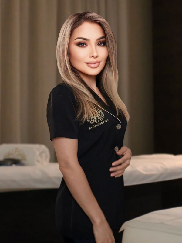 Mira therapist at Reflections Spa hidden gem spa in Dubai