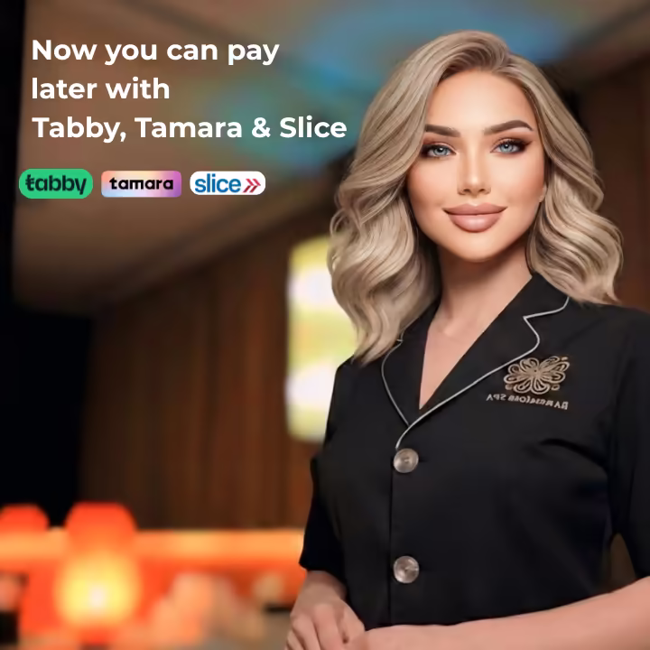 Book now pay later with Tabby or Tamara at Reflections Spa in Dubai